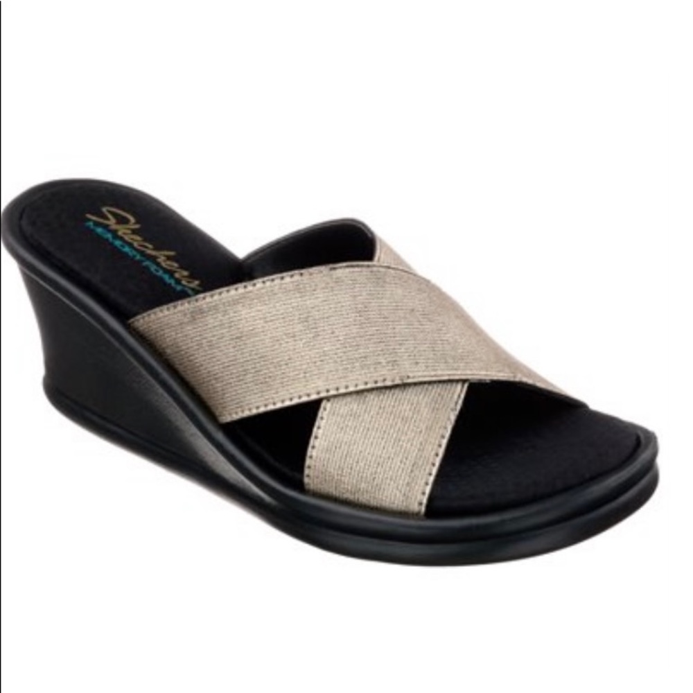 Skechers Cali Rumblers Gore-Geous in Bronze
